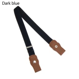 Kids Heart Buckle-Free Elastic Belt Adjustable Stretch Canvas Belt Boys Girls Casual Jeans Pants Dresses Children Belts