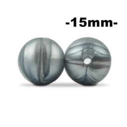 LOFCA 20Pcs Silicone Bead 15MM Food grade silicone beads Used in jewelry making Necklace Bracelets Keychain Jewelry accessories