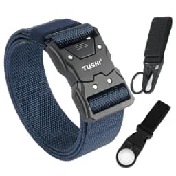 VATLTY 2022 Quick-drying Tactical Belt Men Hard Alloy Quick Release Buckle 1200D Soft Nylon Army Belt Male Military Equipment