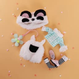Outfit for 1/8 BJD Pocket doll and Middie Blyth clothes including shoes suit for 16cm doll