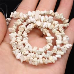 Natural Stone Beads Irregular Lapis Lazuli Fluorite Freeform Chip Gravel Bead for Jewelry Making Necklace Bracelet for Women