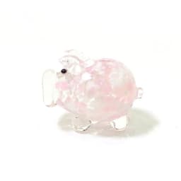 Different Styles Murano Glass Pig Mini Figurines Cute Tiny Animal Craft Ornaments Home Table Fairy Garden Room Kawaii Decoration