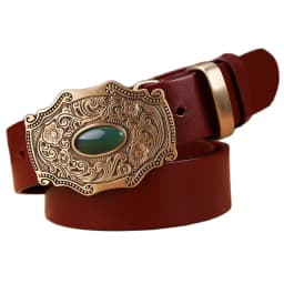 2020 new designer belt men high quality belts for men leaf flower 3.8 cm wide strap girdle full grain 100% genuine leather cow