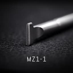 SOZO MZ1 Leather Work Stamping Tool Thumbprint Horizontal In Sheridan Saddle Making Carving Stamps 304 Stainless Steel