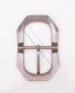 Quality Strong Rectangle Solid Antique Siliver Long Men Center Bra Buckle Leathercraft Jeans Belt Buckle Replacement Fit 40mm