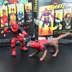 MU Universe Warmachine Human Torch Spidey Vision Dead-pool Dogpool 3.75" Action Figure Loose Collection