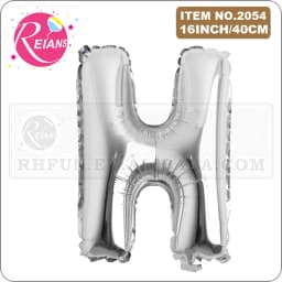 16 Inch Silver Alphabet Number Letters Balloons Birthday Party Decorations Kids Foil Balloon New Year Party Wedding Decoration