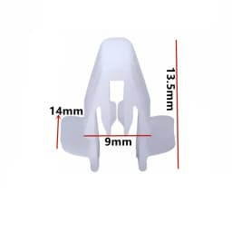 Car U-type Center Console Dashboard Sound Radio CD DVD Navigation Panel Plastic Fasteners Clips Rivet Auto Snap Buckle
