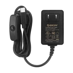 Raspberry Pi 4 Power Adapter 5V 3A with ON/OFF Switch CE Certified Power Supply Type C EU US Charger for Raspberry Pi 4 Model B