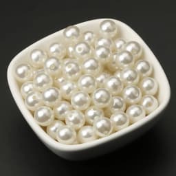 4-20mm White Beige ABS Pearl Bead Imitation Pearl Loose Round Spacer Beads Crafts For Fashion Jewelry Making DIY Imitation Beads
