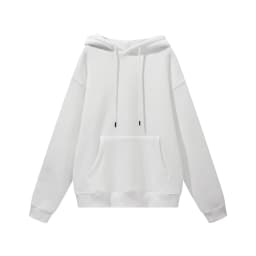 ZODF New Winter Men Basic Thick Fleece 345gsm Hoodies Casual Loose Hip Hop Unisex Hooded Sweatshirt Pullovers Tracksuits HY0010