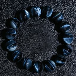 5A+ Lightning Blue Tiger Eye Bracelets Men Highest Quality Natural Stone Round Beads Elasticity Rope Bracelets for Women Jewelry