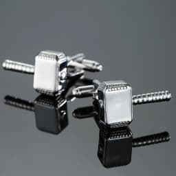 AS High quality playing card Cufflinks new fashion stock hammer dice pistol Cufflinks men's shirt badge pin birthday party gift
