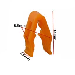 Car U-type Center Console Dashboard Sound Radio CD DVD Navigation Panel Plastic Fasteners Clips Rivet Auto Snap Buckle