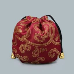 12pcs 11x11cm Silk Drawstring Pouch Bag for Necklace Bracelet Beads Jewelry Packaging Christmas Wedding Gift Organizers Pocket