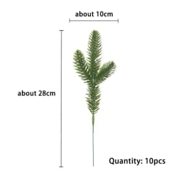 1Pack Fake Christmas Tree Pine Branches Xmas Berries For Christmas Tree DIY Wreath Decorations Noel Table Ornaments Kids Gifts