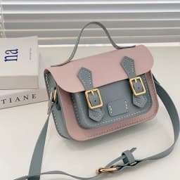 DIY Cambridge Bag Making Material Set PU Leather Handmade Satchel Backpack Handbag Shoulder Bags Crossbody Sewing Accessories