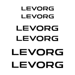 6PCS Car Brake Caliper Sticker Heat Resistant Decal For Subaru Forester WRX Levorg XV Outback Legacy Tribeca Auto Accessories