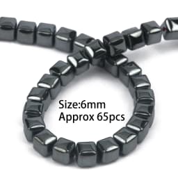 Natural Black Hematite Round Beads Star Heart Column Irregular Shape For Jewelry Making DIY Charms Bracelets Accessories 15''