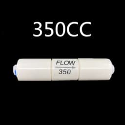 RO Water System Waste Water Flow Regulater Restrictor 1/4" OD Hose Reverse Osmosis Quick Pipe Fittiing 300CC 450CC 800CC 1500CC