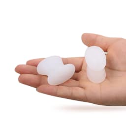 2Pcs=1Pair Gel Toe Separator Foot Care Tool Silicone Big Toe Bunion Straightener Valgus Hallux Bunion Protector Corrector