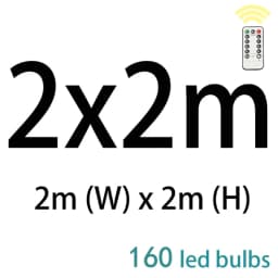 LED Curtain String Lights Christmas Fairy Lights Garland For New Year Home Patio Party Wedding Home Outdoor Decoration