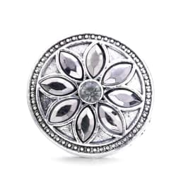 5pcs/lot New White Snap Jewelry 18mm Snap Buttons Animal Owl Butterfly Elephant Ginger Button Charm Women Fit Snap Bracelet