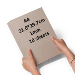 A4 A3 Gray Thicked Kraft Paper DIY Handmake Card Making Craft Paper Thick Paperboard Grey Cardboard 3MM Chipboard Backing Board