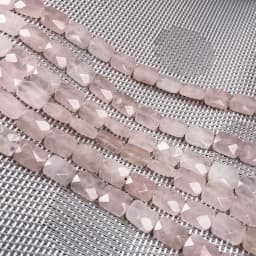Natural Stone Crystal Agate Beaded Rectangle Faceted Turquoises Scattered Beads for Jewelry Making DIY Necklace Bracelet Gift