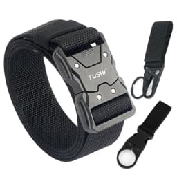 VATLTY 2022 Quick-drying Tactical Belt Men Hard Alloy Quick Release Buckle 1200D Soft Nylon Army Belt Male Military Equipment