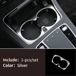 Silver Interior for Mercedes W205 AMG Coupe AMG C205 2 Doors C260 C300 C200 Mercedes C Class Accessories W205 Interior