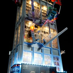 Led Light Kit Building Blocks Daily bugle For LEGO 76178 (Only Light Kit Included)