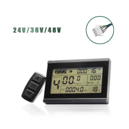 KT Ebike LCD Led Display Kuteng 24V 36V 48V Lcd3 Lcd8h Led 880 LCD7 Electric Bicycle Bike Display for Electric Bike Kit