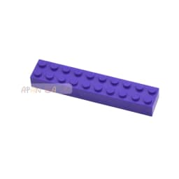 50pcs 2x10 Dots DIY Building Blocks Thick Bricks 16Color Educational Creative Compatible With 3006 Plastic Toys for Children
