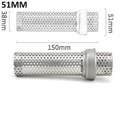 51mm 60mm Universal DB Killer Catalyst Slip On Motorcycle Silencer Noise Sound Exhaust Moto Escape Muffler