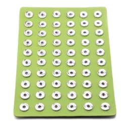 2022 New High Quality Snap Jewelry Display Board Fit 18mm Snap Buttons Jewelry Black Flannel PVC Snap Display Holder