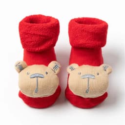 Lawadka 0-3T Winter Thick Infant Socks for Girls Boys Kids Christmas New Year's Socks Anti Slip Cotton Short Socks for Newborns