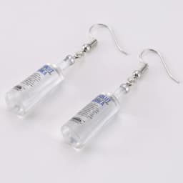 Yungqi Fashion Resin Beer Bottle Earring Creative Simulation of Mineral Bottles Earrings Cute Handmade Earrings Womens Jewelry