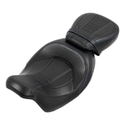 Motorcycle Two-Up Low Profile Seat For Harley Touring Street Glide Electra Glide Road King Classic Special CVO 2009-2022 2018