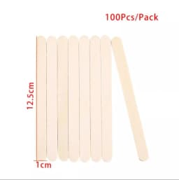 50-150Pcs Epoxy Resin Jewelry making Tools Silicone Wood Stick Natural Wooden Pop Popsicle Sticks Wood Craft Ice Cream Sticks