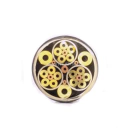 8mm Mosaic Pin Rivets for Knife Handle Screw Decorate 17 Kinds Design Exquisite Style Knife Handle Tool Length 90mm