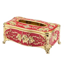 Creative bedroom office desk tissue box European luxury paper box universal paper box family KTV hotel car storage paper towel
