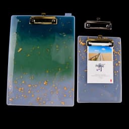 DIY A4 Clipboard Resin Mold File Folder Resin Molds Epoxy Silicone Tray Molds File Folder Portfolio Drawing Board Mold