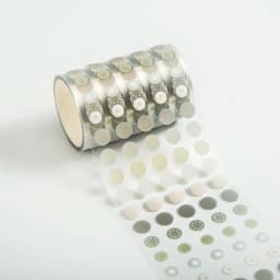 Yoofun 6x300cm Basic Decorative Adhesive Tape Dot Masking Washi Tape DIY Scrapbooking Sticker Label Japanese Stationery