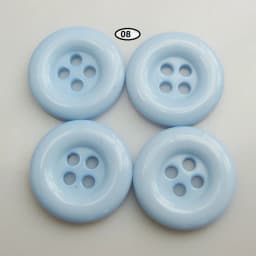 NBNNEG 30Pcs Multicolors 18MM Round Buttons Resin Decorative Scrapbooking Botoes Tailor Garment Sewing Accessory