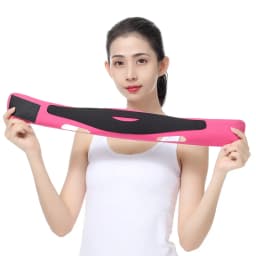 1Pcs Elastic Face Slimming Bandage V Line Face Shaper Women Chin Cheek Lift Up Belt Facial Massage Strap Face Skin Care Beauty T