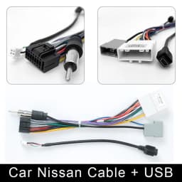 Car Audio MP5 Player ISO Cable Autoradio Radio Accessories for VW Hyundai Honda Toyota Nissan Mitsubish Ford Outlande Suzuki Kia