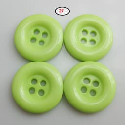 NBNNEG 30Pcs Multicolors 18MM Round Buttons Resin Decorative Scrapbooking Botoes Tailor Garment Sewing Accessory