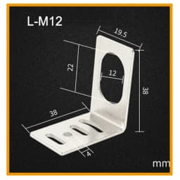 Cloweit Approach Sensor Metal Bracket Install Proximity/Photoelectric Switches Standard Full Series E3Z E3JK TL/PS M8/12/18/30