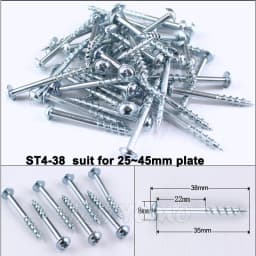 Pocket Plugs Plastic Caps Screw Clamp Drill Bit Sleeve For YOMO Pocket Hole Jig System